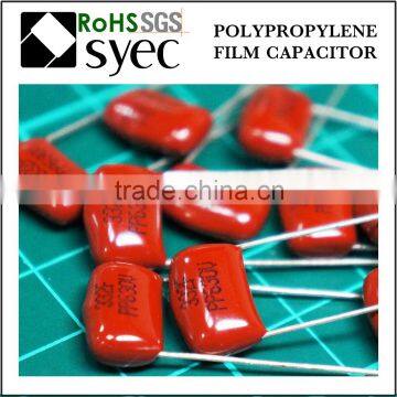 High Frequency Low DF 150pF 63V Polypropylene Film Capacitor