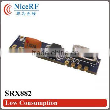 NiceRF SRX882 Low Cost Strong Driving Force RF Super Heterodyne Receiver Module 315/433mhz RF Wireless Receiver Module photo-2