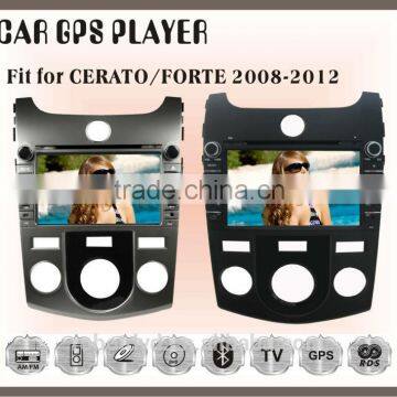 Fit FOR KIA CERATO/FORTE 2008-2012 MANUAL CAR DVD BLUETOOTH TV GPS IPOD 3G WIFI PLAYER