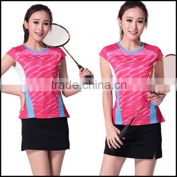 Fashion and Top Quality for Women Badminton Wear or Women t Shirt With Digital Printing Machine Prices in China photo-4