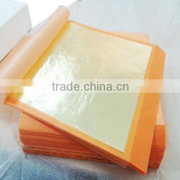 Imitation Gold Leaf in Booklet 14x14 Bronze Leaf Supplier's Choice