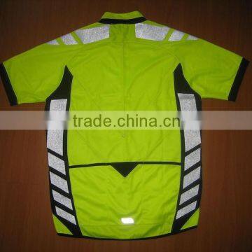 2015 Latest Developed High Quality Cotton Cycling Jersey With Quick Dry and Moisture Transfer Function photo-2