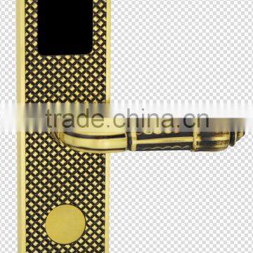 RFID card smart hotel copper forging door lock