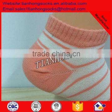 Casual Stripe Women/ Ladies Ankle Sock for All Seasons photo-4