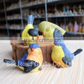 Hot selling small resin birds