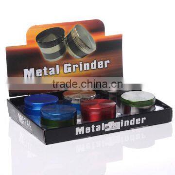 Zinc Alloy Customizable Logo Smoking Weed Grinder Industrial JL-016JA photo-6