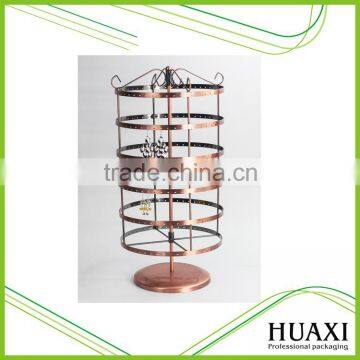 Countertop Revolving Metal Earrings Jewelry Display Stand