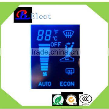 bl(Bolong) alibaba wenzhou/shenzhen electronic air-conditioner/temp meter graphic VA backlit high contrast negative lcd display