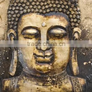 3D Design buddha painting,buddha oil painting on canvas