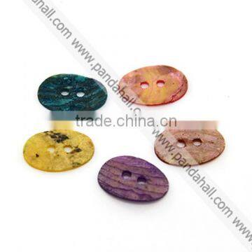 Mother of Pearl Shell Buttons Mixed for Clothing(SHEL-J001-M03)