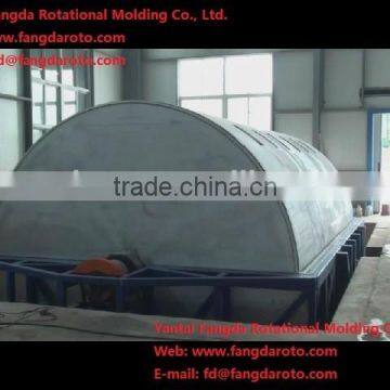 Roll and roll machine , Rocking oven machine, rotomolding machine for big plastic products