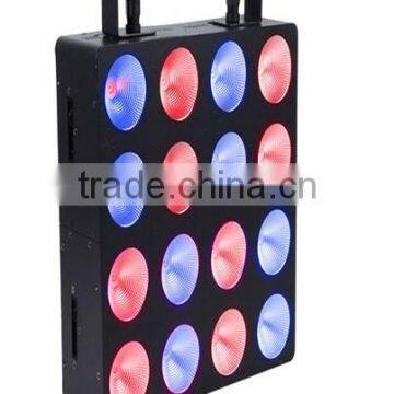 CE&RoHs Certificate High Power LED Matrix Light 4*4 16* Tri-9W RGB Stage Lighting