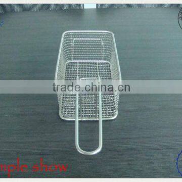 ISO stainless steel frying basket for cooking from GZ factory