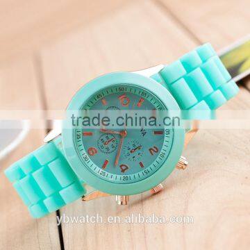 lady watch stainless steel watch brand new silicone watch men big