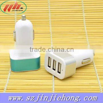 hot sell new brand best selling products car accessaries 3 usb car charger wholesale