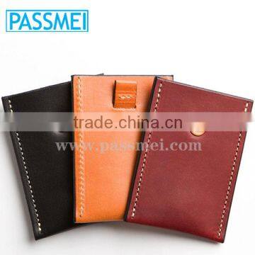 Leather Card Sleeve Case Wallet