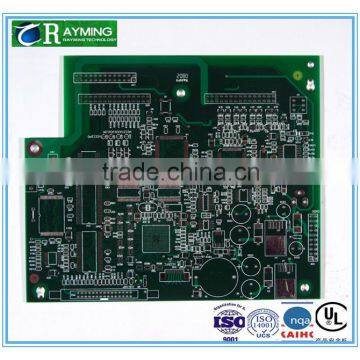 Round Shape Red Soldermask 6 Layers Pads Pcb