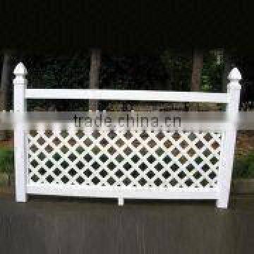 pvc Lattice fence