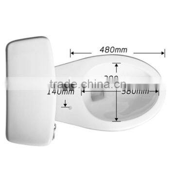 Two Piece Toilet White Toilet With Tank photo-3