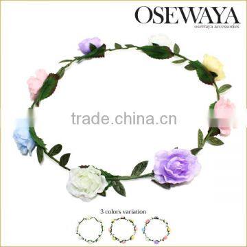 osewaya women japan flower headband for kawaii clothings