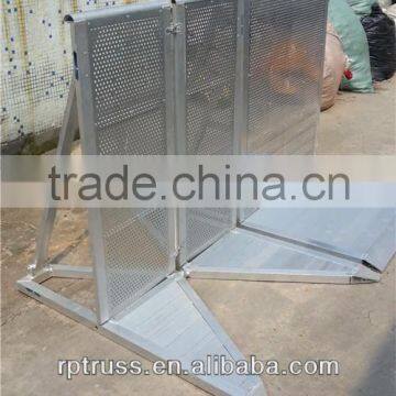 RP aluminum crowed barricade,stage crowed barrier,road barrier