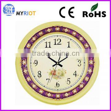 15 Inch Indoor Beautiful Flower Clock photo-2