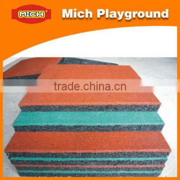 Outdoor padding for playgrounds