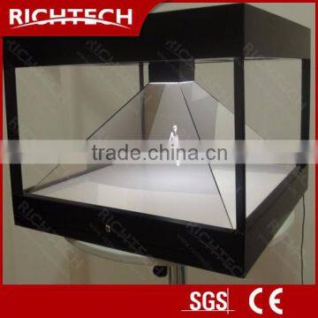 Newest 3D Richtech hologram showcase for mobile phone show