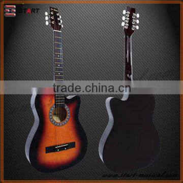 Quality-Assured Durable Competitive Price Colour Acoustic Guitar