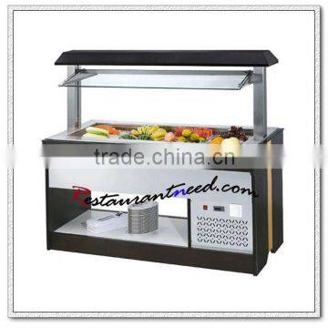 C264 Square Lift Up Hotel Equipment Salad Bar Cooler