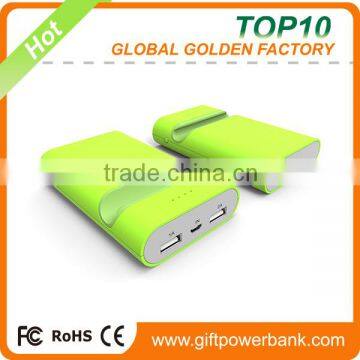 Hot Selling portable Dual USB Power Bank 6000 mAh for mobile devices