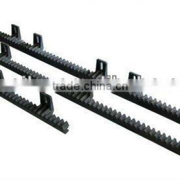 nylon gear rack for sliding gate with black color