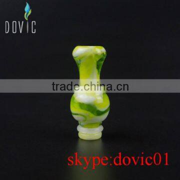 510 ecig drip tip with glass material