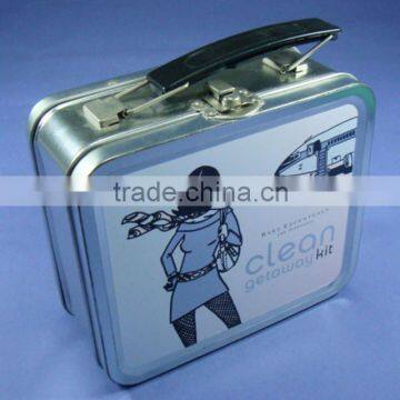 Fashion Cosmetic Lunch Tin Box photo-3
