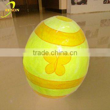 Fiberglass luxury chocolate easter eggs made in China