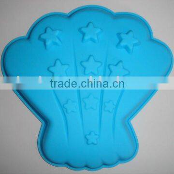 silicone shell cake mould