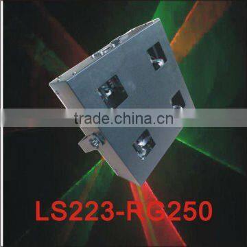 2012 Hot Selling of Mini 4 Lens Red & Green Square Stage Laser Light