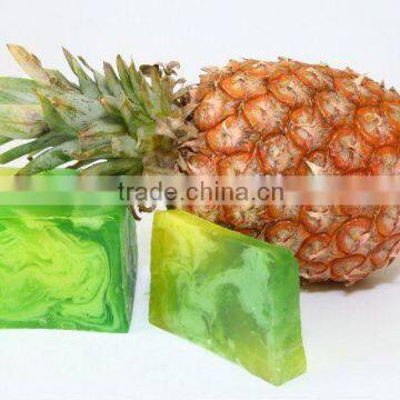 Pineapple natural handmade soap