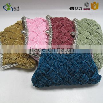 Fiber woven purse