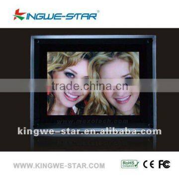 Advertisement Crystal Acrylic Sensor LED light box