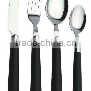 Hot-sale stainless steel cutlery, stainless steel dinnerware, stainless steel tableware with plastic handle