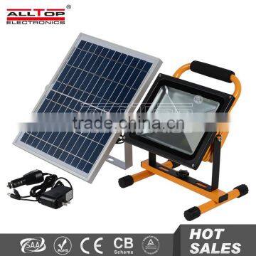 Most Powerful Ip65 Portable Outdoor New Mini Movable Solar Led Flood Light