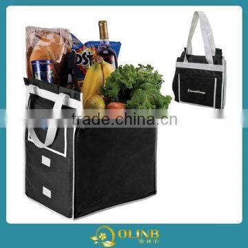 Folding Polyester Shopping Cart Bag