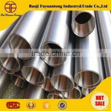 gr.2 titanium tube for chemicla