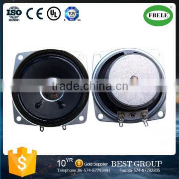 FB6666FLP08M2(GP) 8ohm 3watt full range speaker for intercom, medical devices (FBELE)