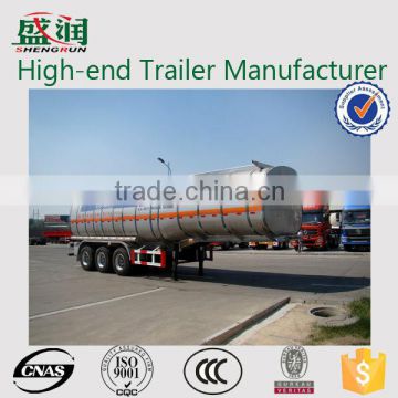 Tri-axle Fuel Tank Semi Trailer from Chinese Big Brand Trailer Manufacture Shengrun/Fuel tank trailer