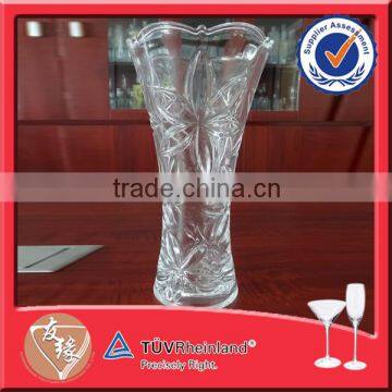 Hot Sale Cheap Square Vase 800ML Recycled Glass Vase