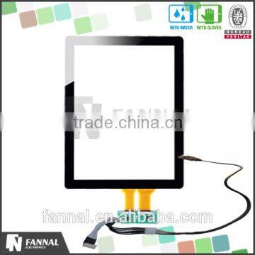 15 inch capacitive touch panel with USB ports support 10points touch