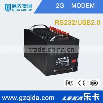 CE ISO FCC Approved D900 16 Ports WIFI modem with SIM card