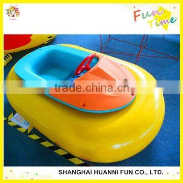 Colorful Animals Style Electric Bumper Boat For Children Parks